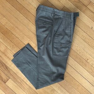 Gunex tan pants for Brunello Cucinelli Wool pants, 6